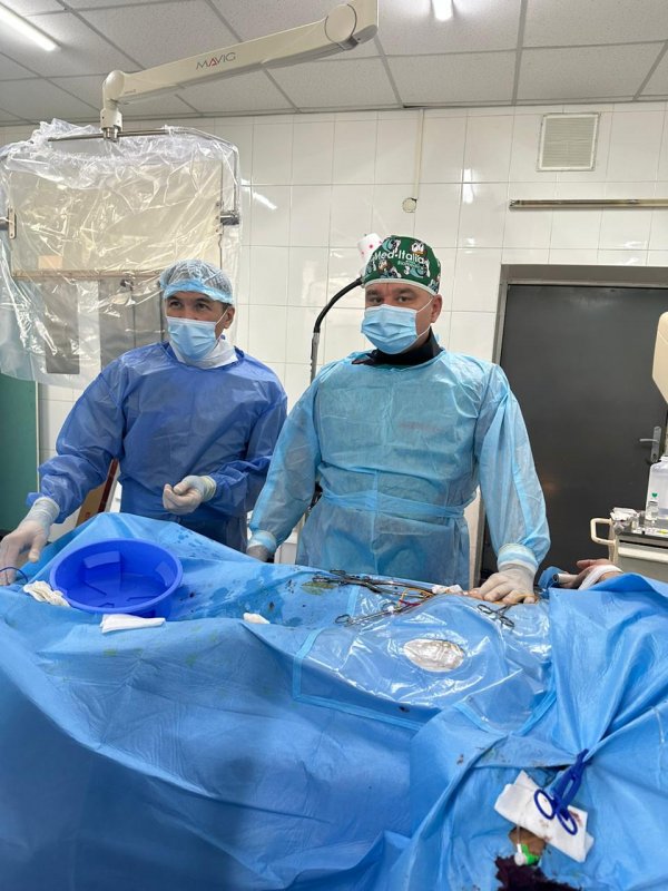 Алматы облысында алғаш рет кеуде қолқасына стент-графт имплантациялау операциясы жасалды
